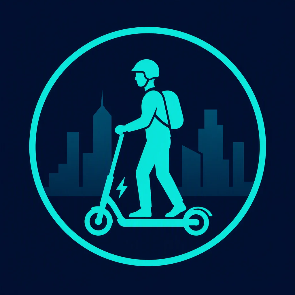 Urban commuting icon